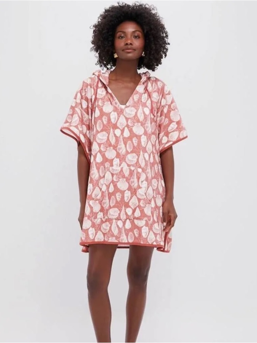 Tuckernuck Seashell Terrycloth Cover Up M/L